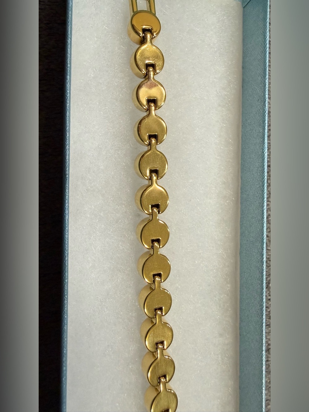BNIB Touchstone Crystal by Swarovski Golden Ice Bracelet - Picture 5 of 7